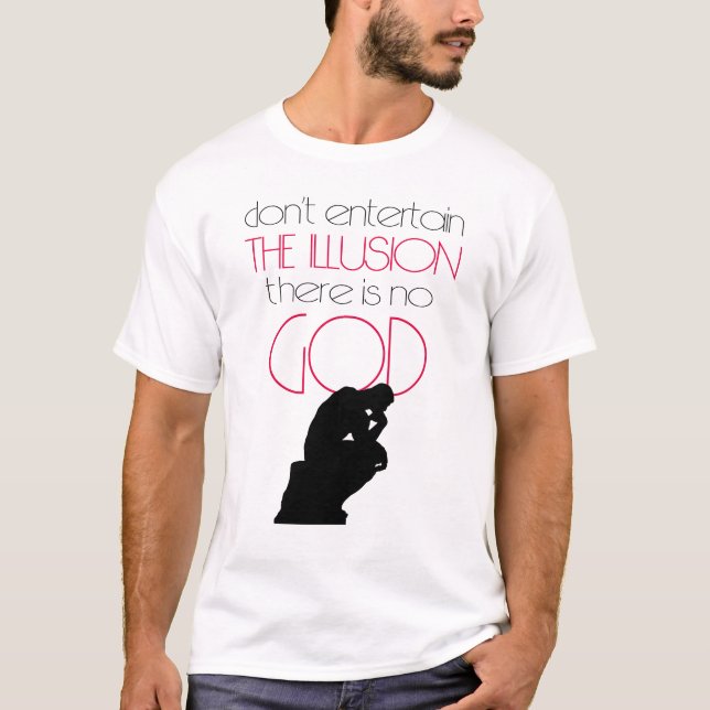 Camiseta No hay Dios (Anverso)