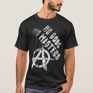 Camiseta No hay dioses ni anarquía maestras