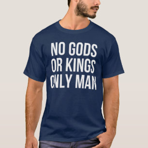 Camiseta No hay dioses ni reyes solo hombre jugando videoju