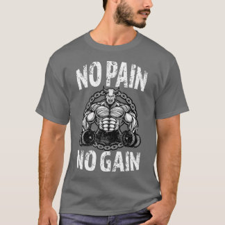 Camiseta No Hay Dolor, No Hay Lugar De Pumper De Ganancia D