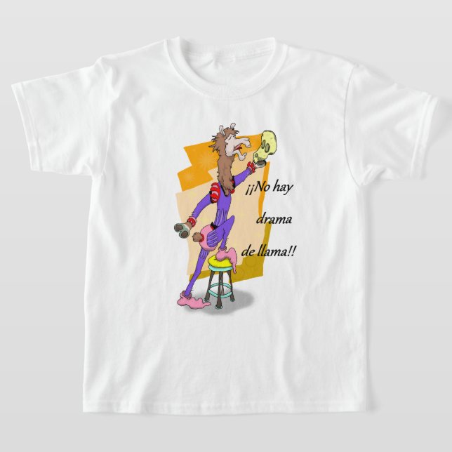 Camiseta ¡No hay drama de llama! 3 (Distribución)