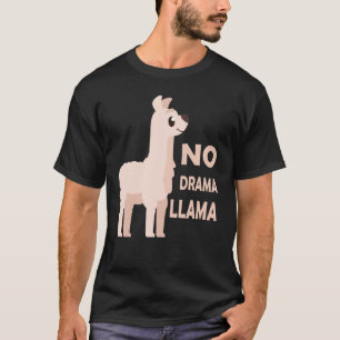 Camiseta No hay drama Lama Cute Animales Para Niños