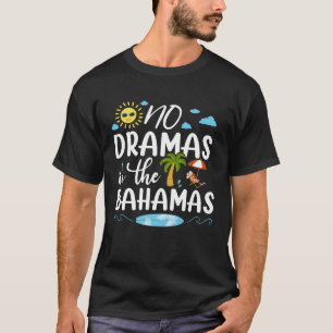 Camiseta No hay dramas en la playa de vacaciones de verano