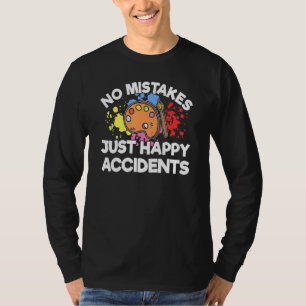 Camiseta No hay errores, solo accidentes felices, personas 
