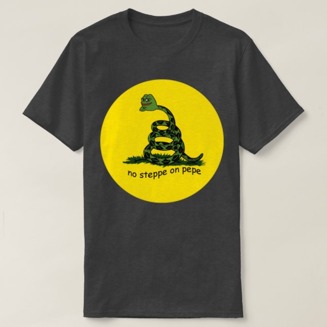 Camiseta No hay estepa en Pepe No hay paso en los memes de  (Diseño del anverso)