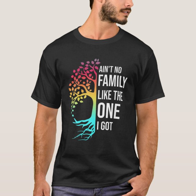 Camiseta No hay familia como la que tengo (Anverso)