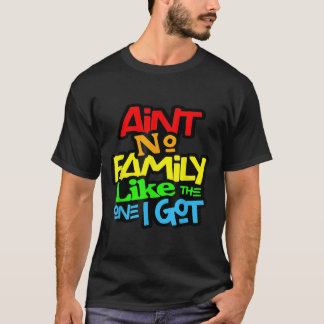 Camiseta No hay familia como la que tengo ama de familia Fu