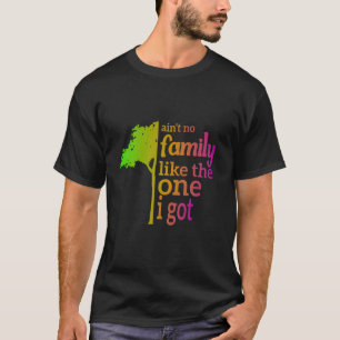 Camiseta No hay familia como la que tengo reunión familiar