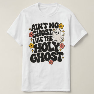 Camiseta No hay fantasma como un fantasma santo Floral