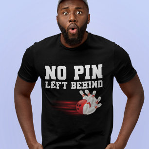 Camiseta No hay gancho detrás del gracioso jugador de bolo