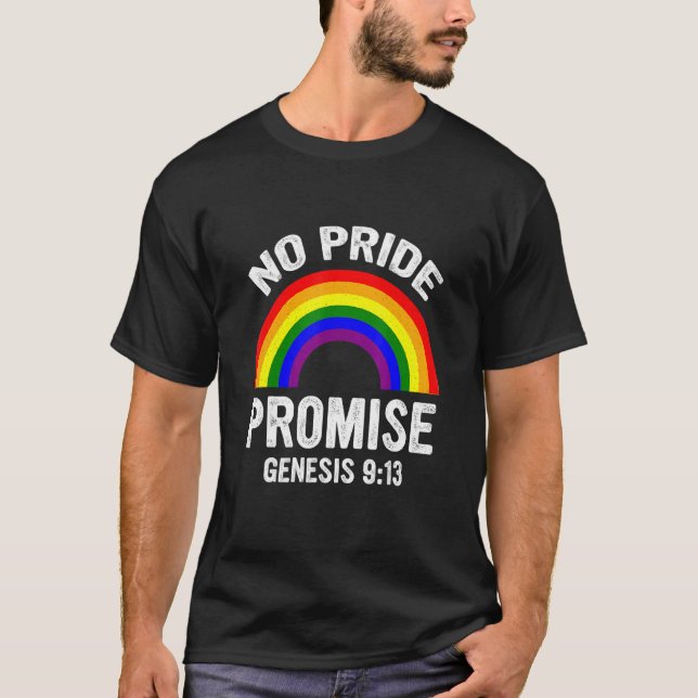 Camiseta No hay génesis de promesa del orgullo 913 (Anverso)