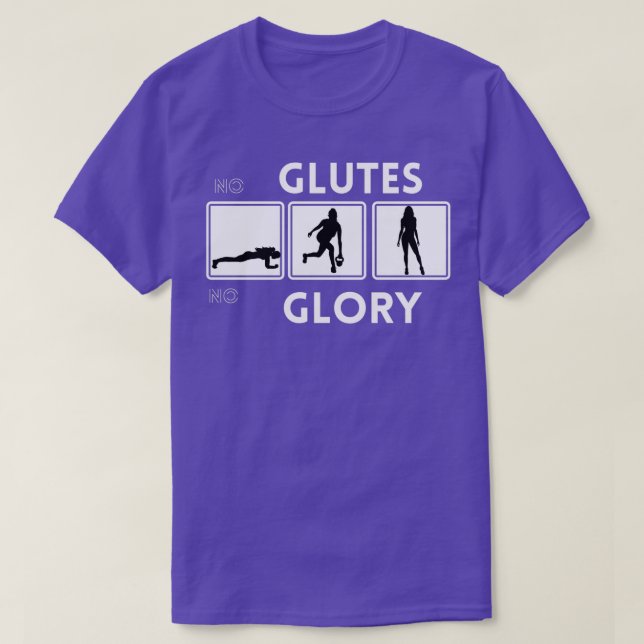 Camiseta No hay glucosa ni gloria Salto de yoga Fitness Cum (Diseño del anverso)