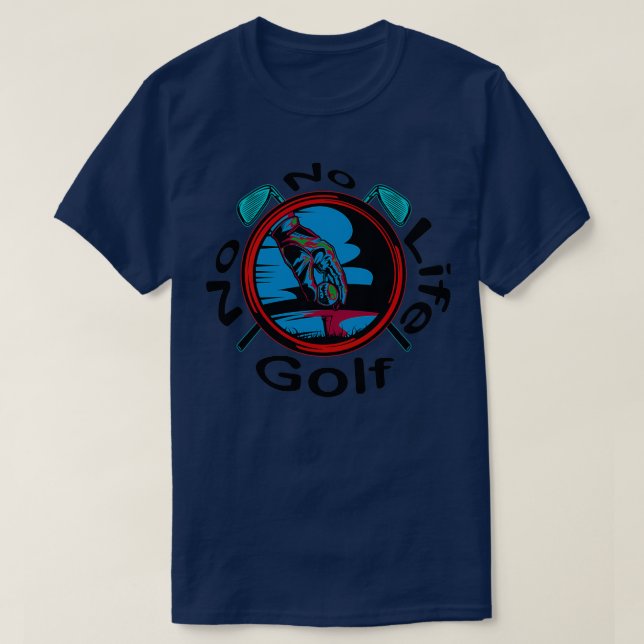 Camiseta No hay golf (Diseño del anverso)