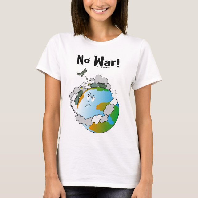 Camiseta ¡No hay guerra! (Anverso)