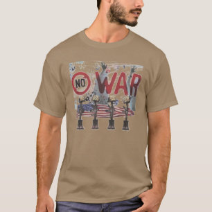 Camiseta no hay guerra