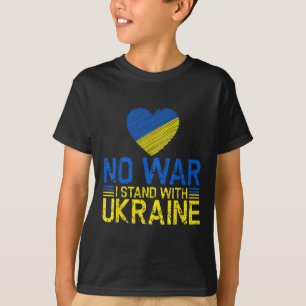 Camiseta No hay guerra con Ucrania para terminar con la gue