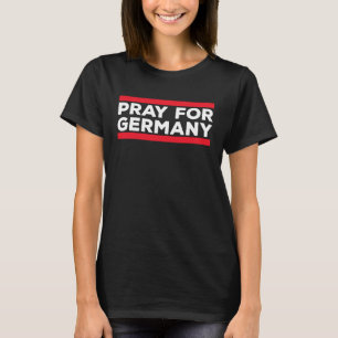 Camiseta No hay guerra en europa I Flagge de Deutschland qu