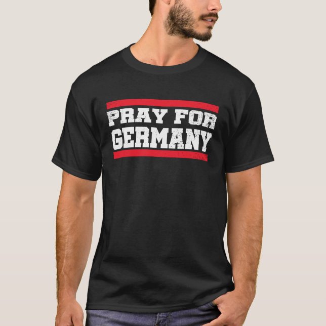Camiseta No hay guerra en europa I Flagge de Deutschland qu (Anverso)
