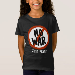 Camiseta No hay guerra, sólo paz