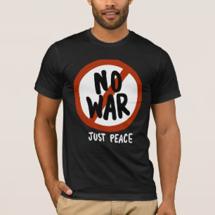 Camiseta No hay guerra, sólo paz