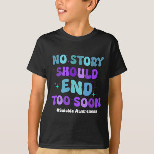 Camiseta No hay historia que terminar muy pronto en la prev