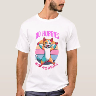 Camiseta no hay huracanes ni preocupaciones