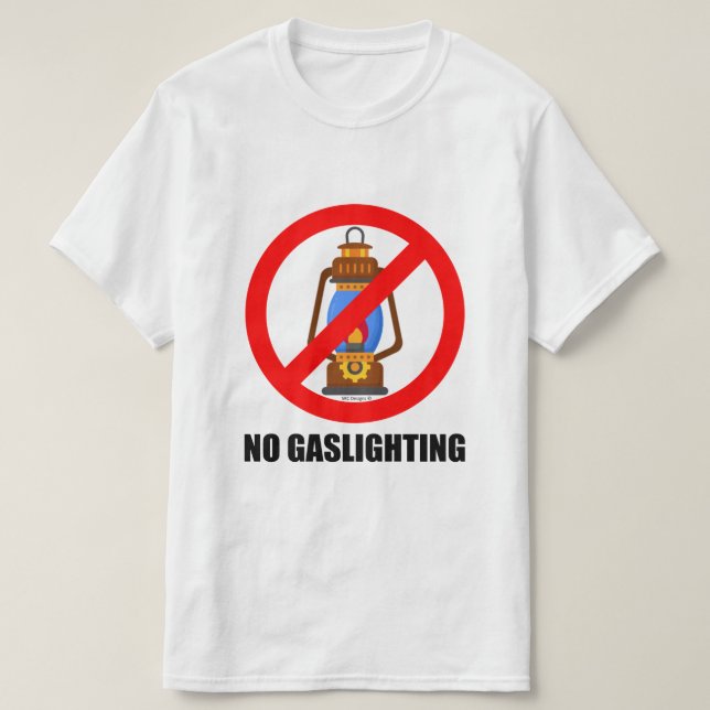 CAMISETA NO HAY ILUMINACIÓN (Diseño del anverso)