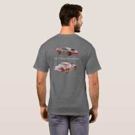 Camiseta ¡NO HAY LÍNEAS RECTAS! 240sx S13 Drift Car Streetw