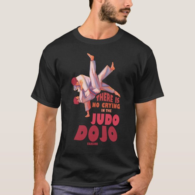Camiseta No hay llanto en el dojo de judo (Anverso)