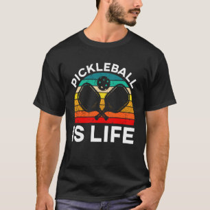 Camiseta No Hay Llorar en Pickleball Competitivo Retro