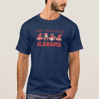 Camiseta No Hay Lugar Como Alabama Para Gnomos