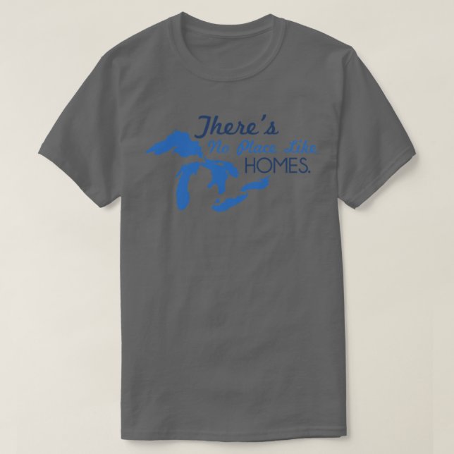 Camiseta No hay lugar como casas (Diseño del anverso)