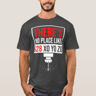 Camiseta No hay lugar G28 X0 Y0 Z0 Funny CNC Machinist