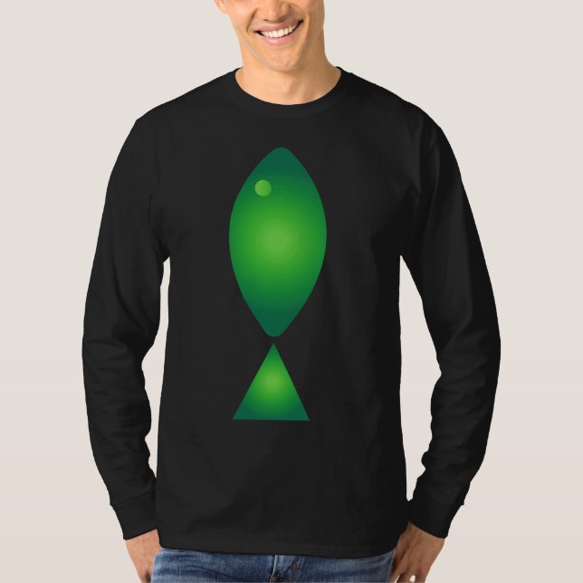 Camiseta No Hay Madre De Pescado Betta Que Yo Verde (Anverso)