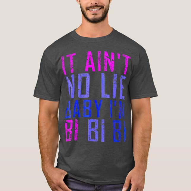 Camiseta No Hay Mentira Bebé Im Bi LGB Gift (Anverso)