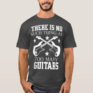CAMISETA NO HAY NADA ASÍ COMO MUCHOS GUITARES 2931