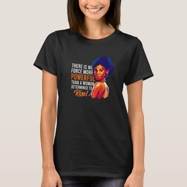Camiseta No Hay Nada Más Poderoso Que Los Derechos De La Mu (Anverso)