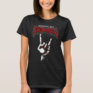 Camiseta No hay nada más que rock y rollo I rock retro símb