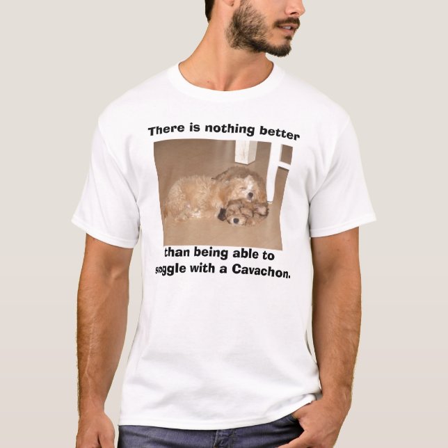 Camiseta No hay nada mejor que snuggle con un hundido (Anverso)