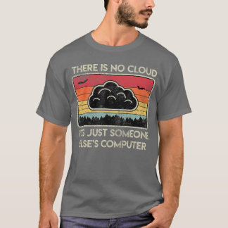 Camiseta No Hay Nube Retro Hobby Computadora Video Gamin