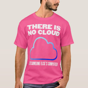 Camiseta No Hay Nube Tech Humor Cifrado Internet S