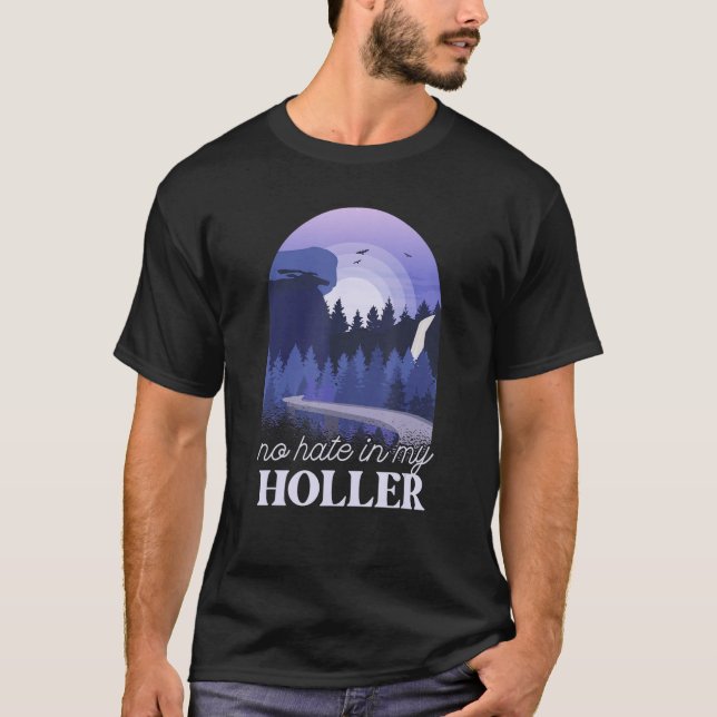 Camiseta No Hay Odio En Mi Holler 2 (Anverso)