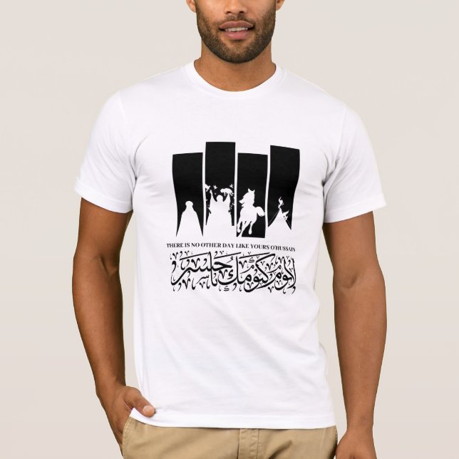 CAMISETA NO HAY OTRO DÍA COMO TU O'HUSSAIN (Anverso)