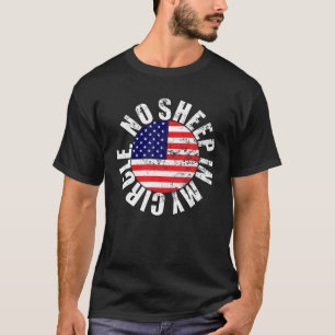 Camiseta No hay oveja en mi círculo Hombres Mujeres Gratefu