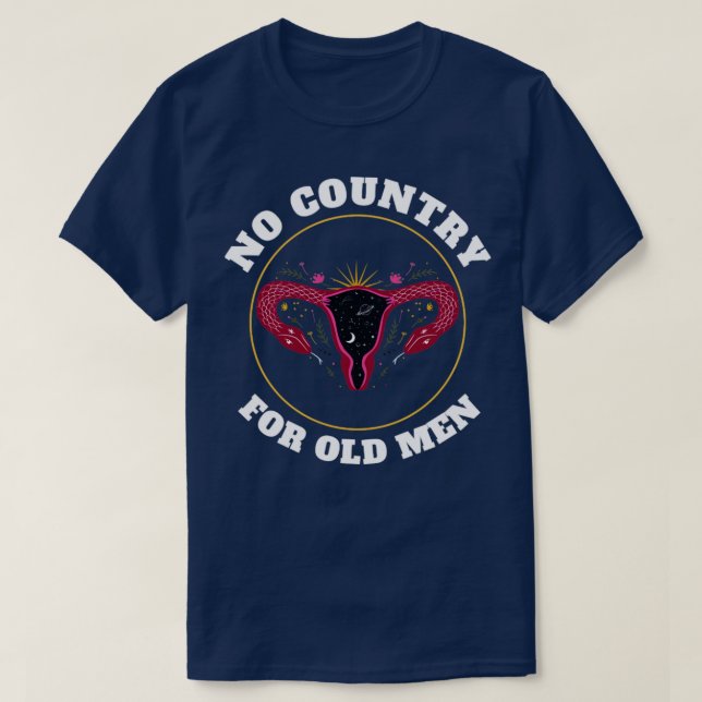 Camiseta No hay país para los ancianos4 (Diseño del anverso)
