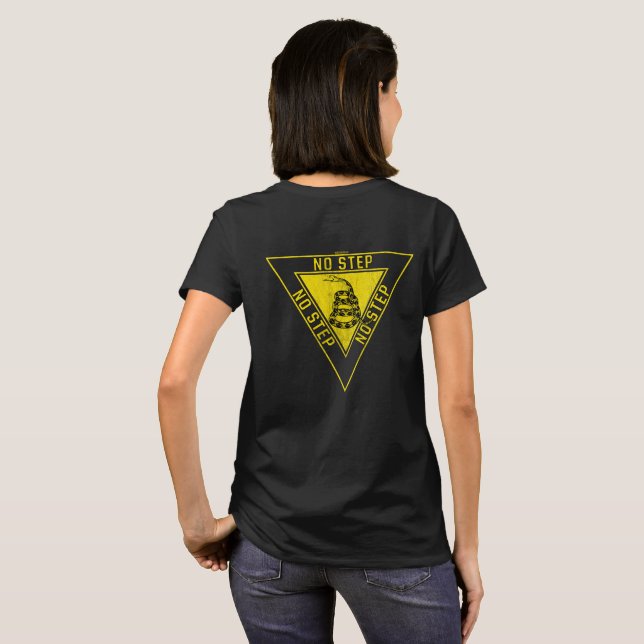 CAMISETA NO HAY PASO EN EL ESTILO DE AVIACIÓN MILITAR DE SN (Reverso completo)