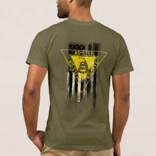 CAMISETA NO HAY PASO EN LA BANDERA ESTADOUNIDENSE