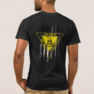 CAMISETA NO HAY PASO EN LA BANDERA ESTADOUNIDENSE