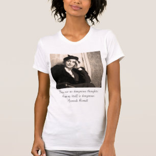 Camiseta No hay pensamientos peligrosos; thinki…