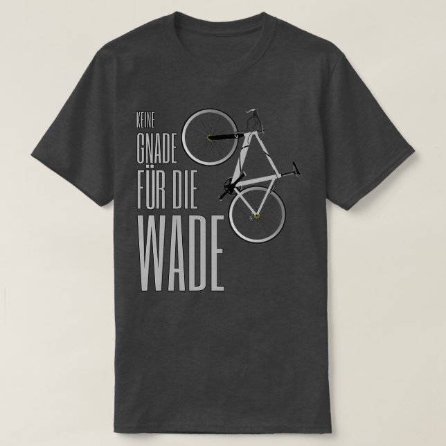 Camiseta No hay piedad por el becerro diciendo que la monta (Diseño del anverso)